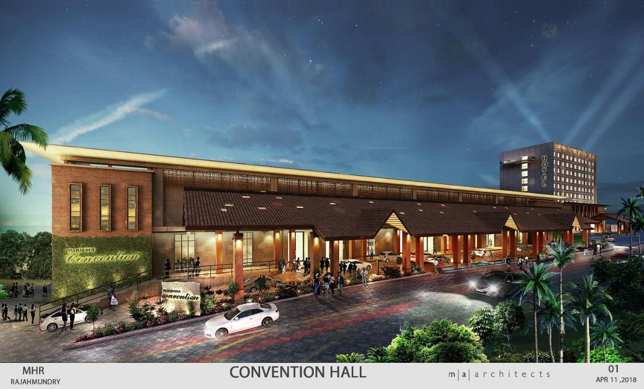 Manjeera Sarovar Premiere Hotell Rājahmundry Exteriör bild
